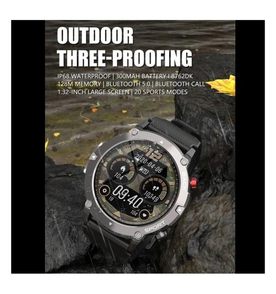 Smartwatch Reloj Inteligente Fralugio C21 Full Touch Hombre