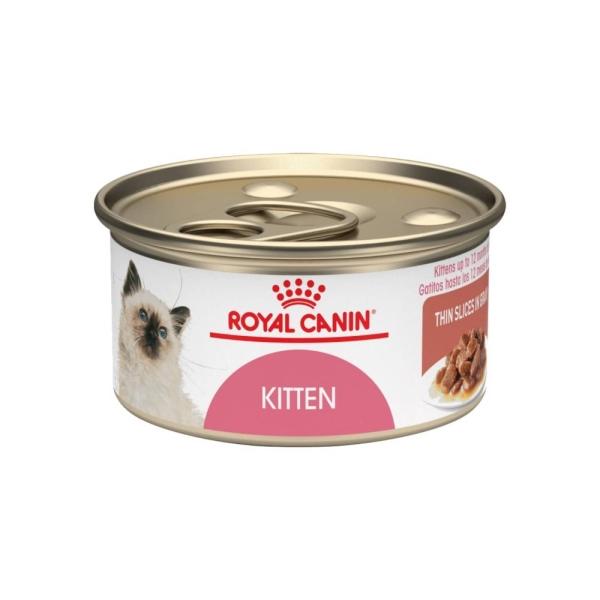 Alimento Húmedo Gato Cachorro Slices in Gravy 85g Royal Canin