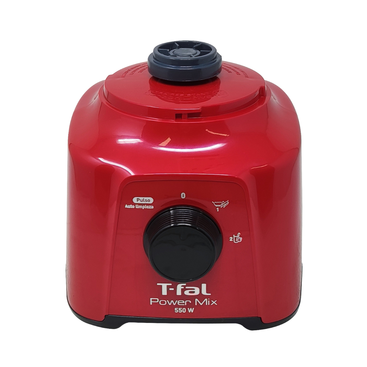 Licuadora 2 Vel Vaso de Vidrio PowerMix Roja T-FAL ln2835mx.