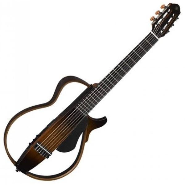 Yamaha Guitarra Silent SLG200NTBS Sunburst Cuerdas Nylon