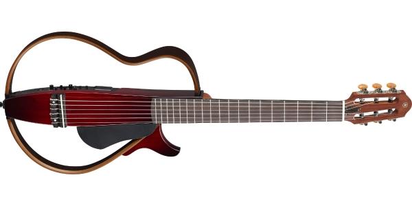 Yamaha Guitarra Silent SLG200n Red Burst Cuerdas De Nylon