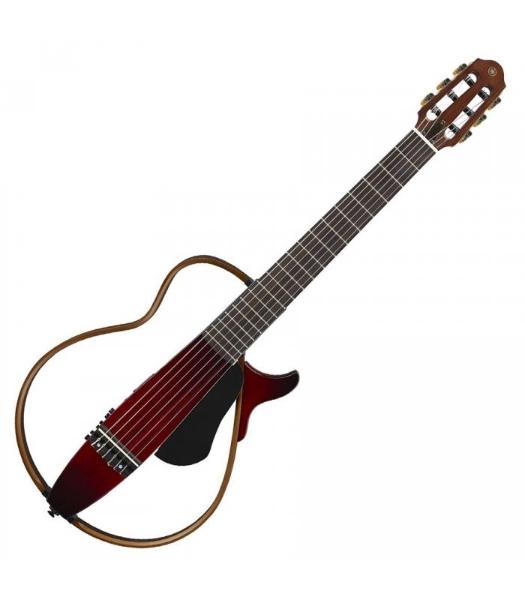 Yamaha Guitarra Silent SLG200n Red Burst Cuerdas De Nylon
