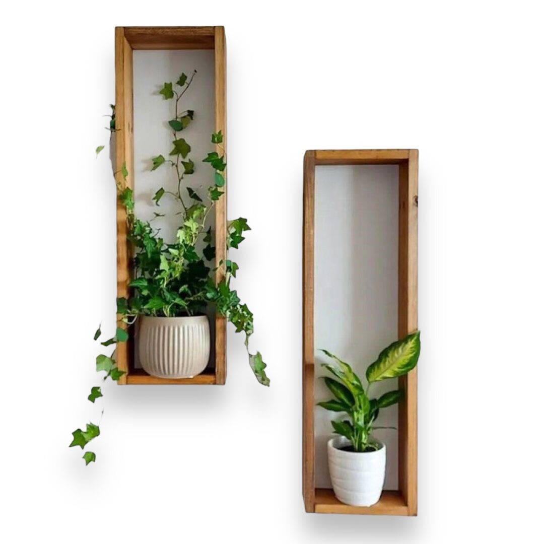 Repisas de Pared Rectangulares para Plantas  o Decoraciones  70x30.