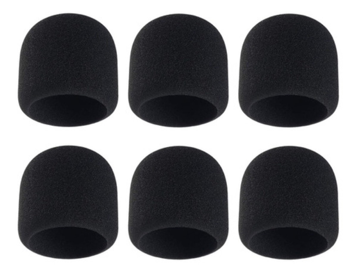 Funda Para Micrófono Bomge. 6 Paquetes De Esponja Para Micró