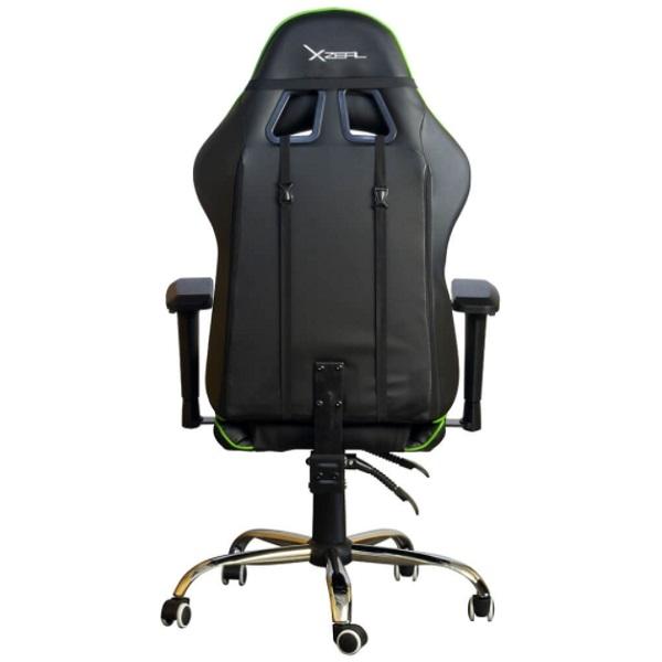 Silla Gamer Deportiva Xzeal XZ10 Negra - Verde 