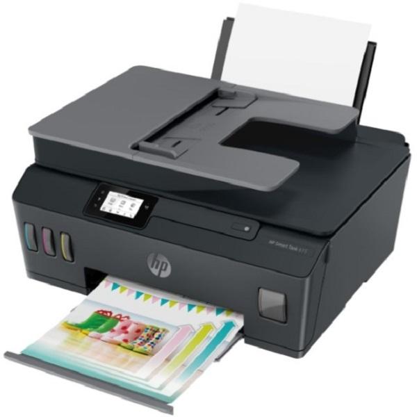 Impresora Multifuncional HP Smart Tank 615 | Inyección de Tinta Continua | Conectividad Wi-Fi | ADF | Fax | Pantalla Táctil 2.2"