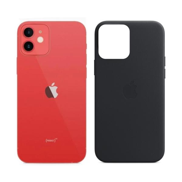 Apple iPhone 12 Rojo 128GB Reacondicionado + Funda protectora.