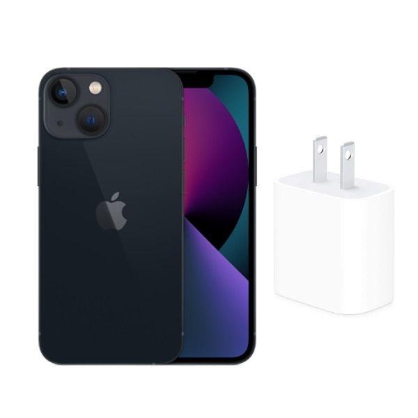 Apple IPhone 13 256GB Negro Reacondicionado + Cubo Cargador .
