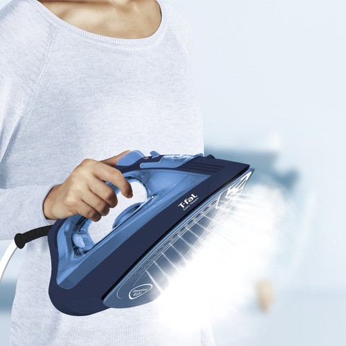 Plancha De Ropa Con Suela Cerámica Vapor Vertical Desinfecta
