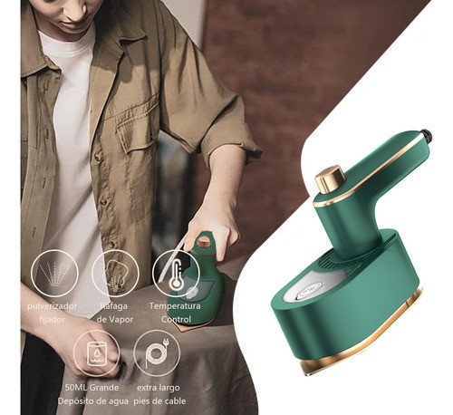 Mini Plancha Vapor De Mano Portátil Vapor Ropa De Viaje