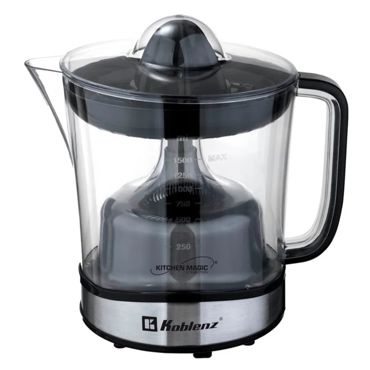 Exprimidor de Cítricos Koblenz CEKM-300 IN 100W Negro/Acero Inox ALBY2*