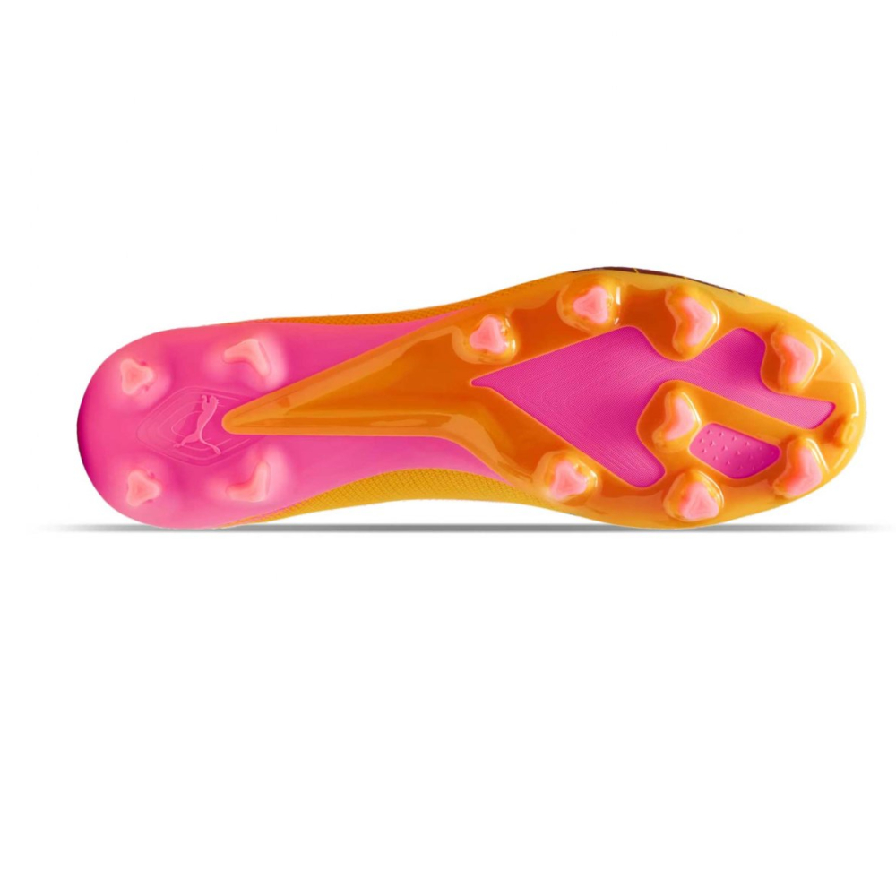 Tenis De Futbol Puma Ultra Match + LL FG/AG Amarillo 107759 03