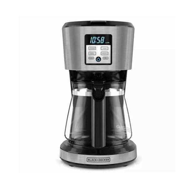 Cafetera Programable Black + Decker CM1331S 12T