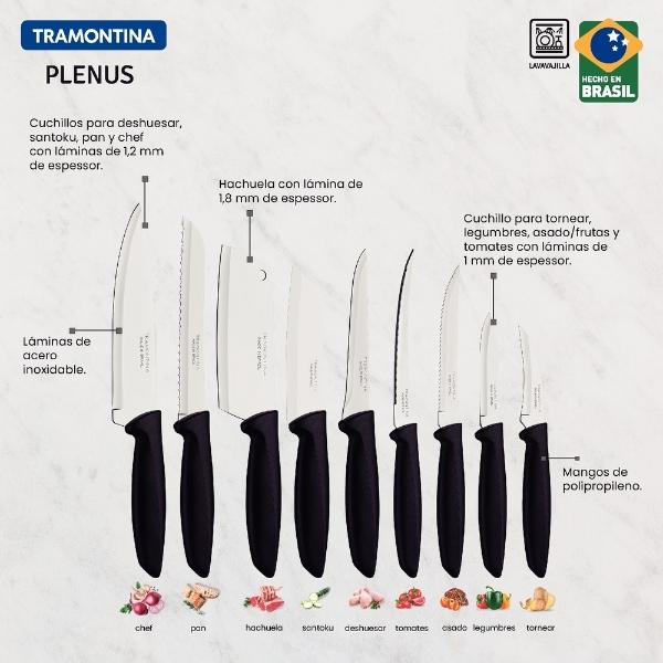 Batería de Cocina Tramontina Primaware Negro 27 Piezas