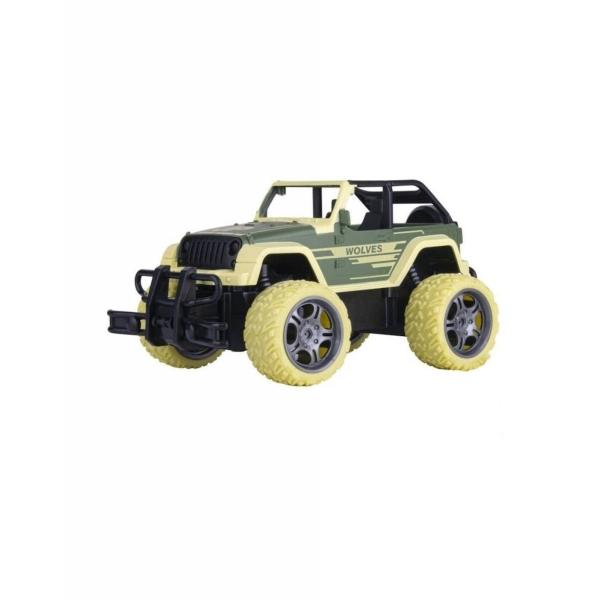Camioneta Juguete R/C OffRoad 27MHz 1:18 con Luz 10 Km/h  - Verde