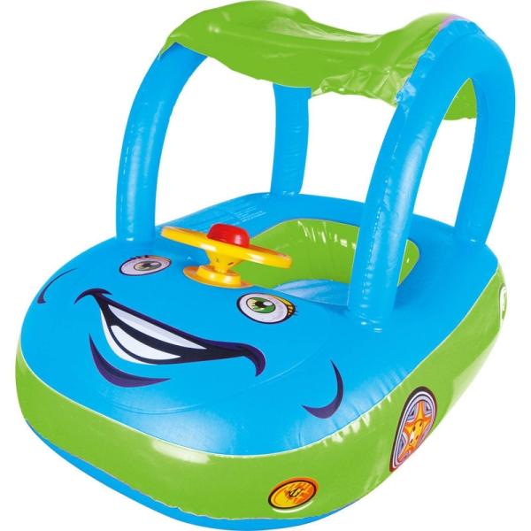 Inflable de Piscina para Niños Juguete de Alberca Flotador Vocho  - Verde