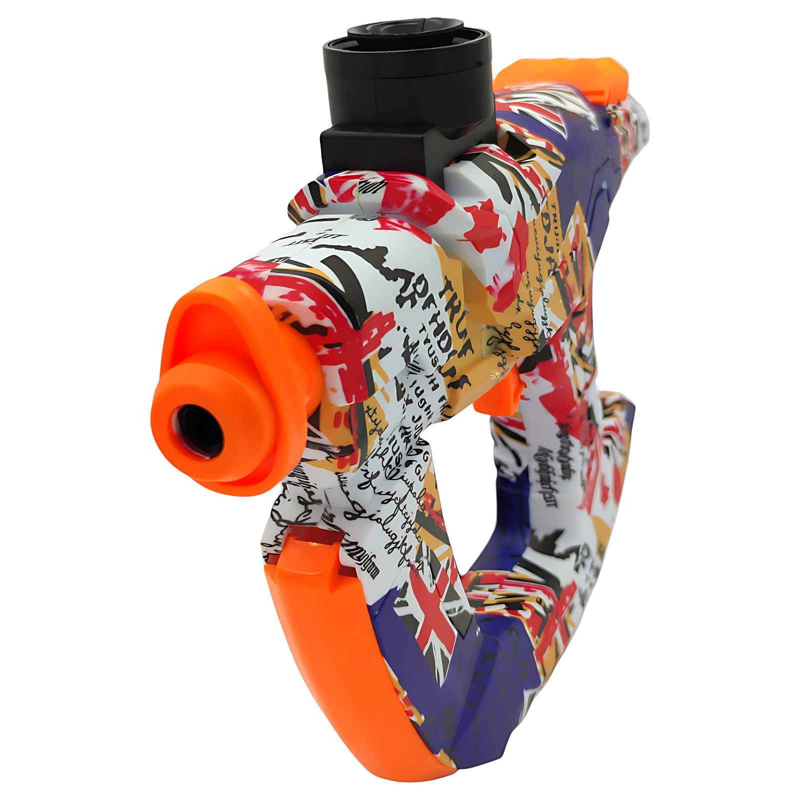 Pistola de Gel Automática Eléctrica para Niños Bolas Hidrogel - Amarillo .