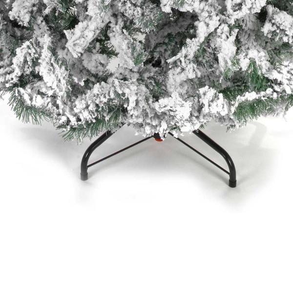 Arbol Navidad Glaciar Verde Nevado 220 Cm Naviplastic.