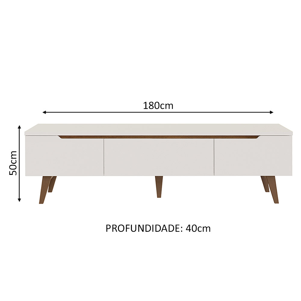 Mueble Mesa Para Tv Rack Madesa Reims Hasta 75'' BB.