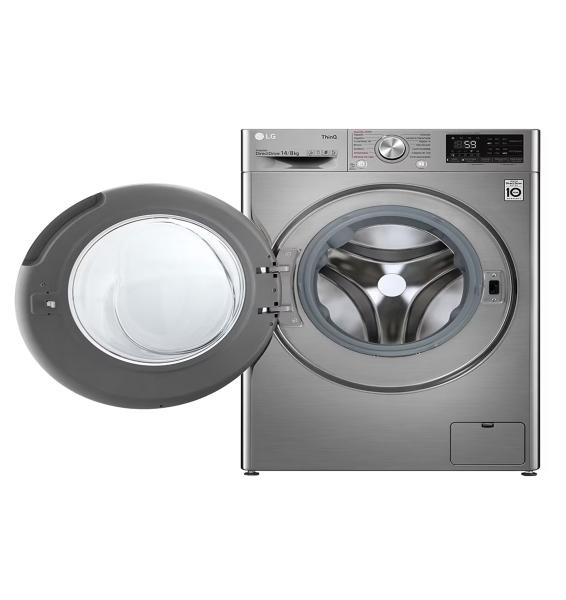 Lavasecadora LG 14 kg automática carga frontal WD14VV3S6C