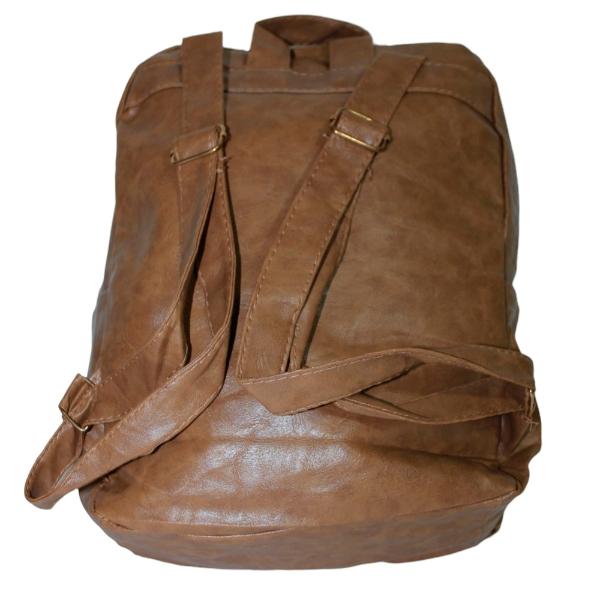 Mochila Escolar Trabajo Cuero Sintetico Impermeable Moda Casual resistente.