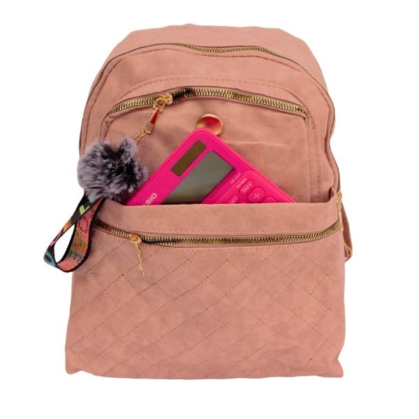 Mochila Escolar Trabajo Cuero Sintetico Impermeable Moda Casual resistente.