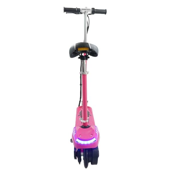 Scooter Eléctrico Infantil Plegable Moboss CD6 Rosa.