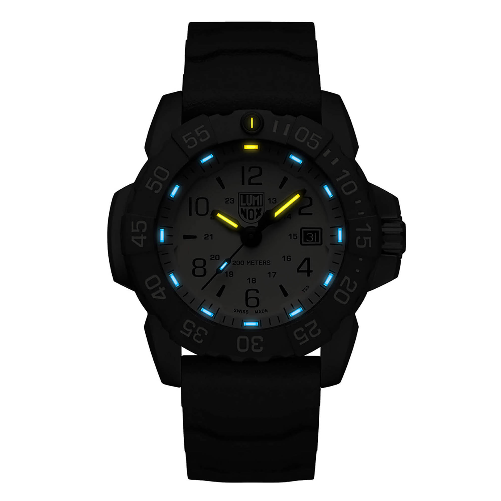 Set Reloj y Correa Luminox para Hombre XS.3251.CBNSF.S Negro .