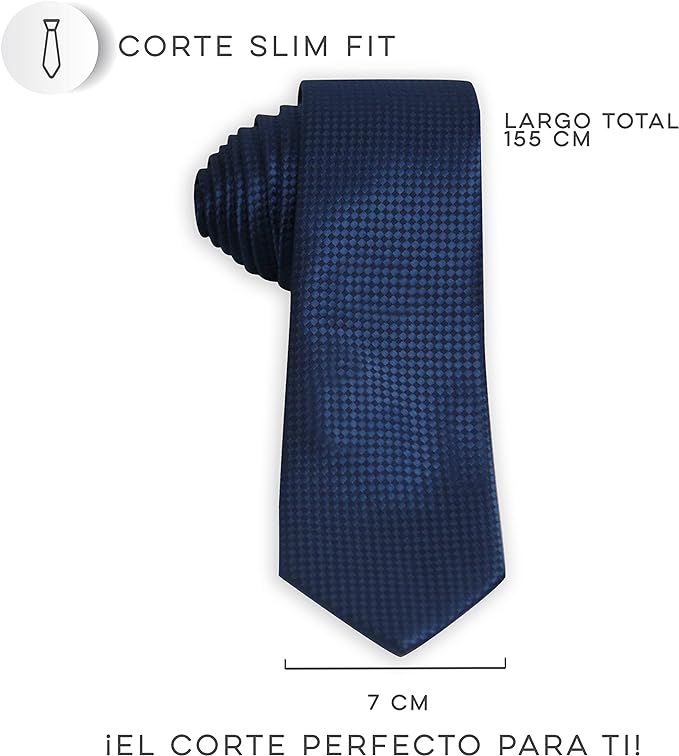 Vedicci Corbatas para hombre de alta calidad en 8 Colores y Diseños ...