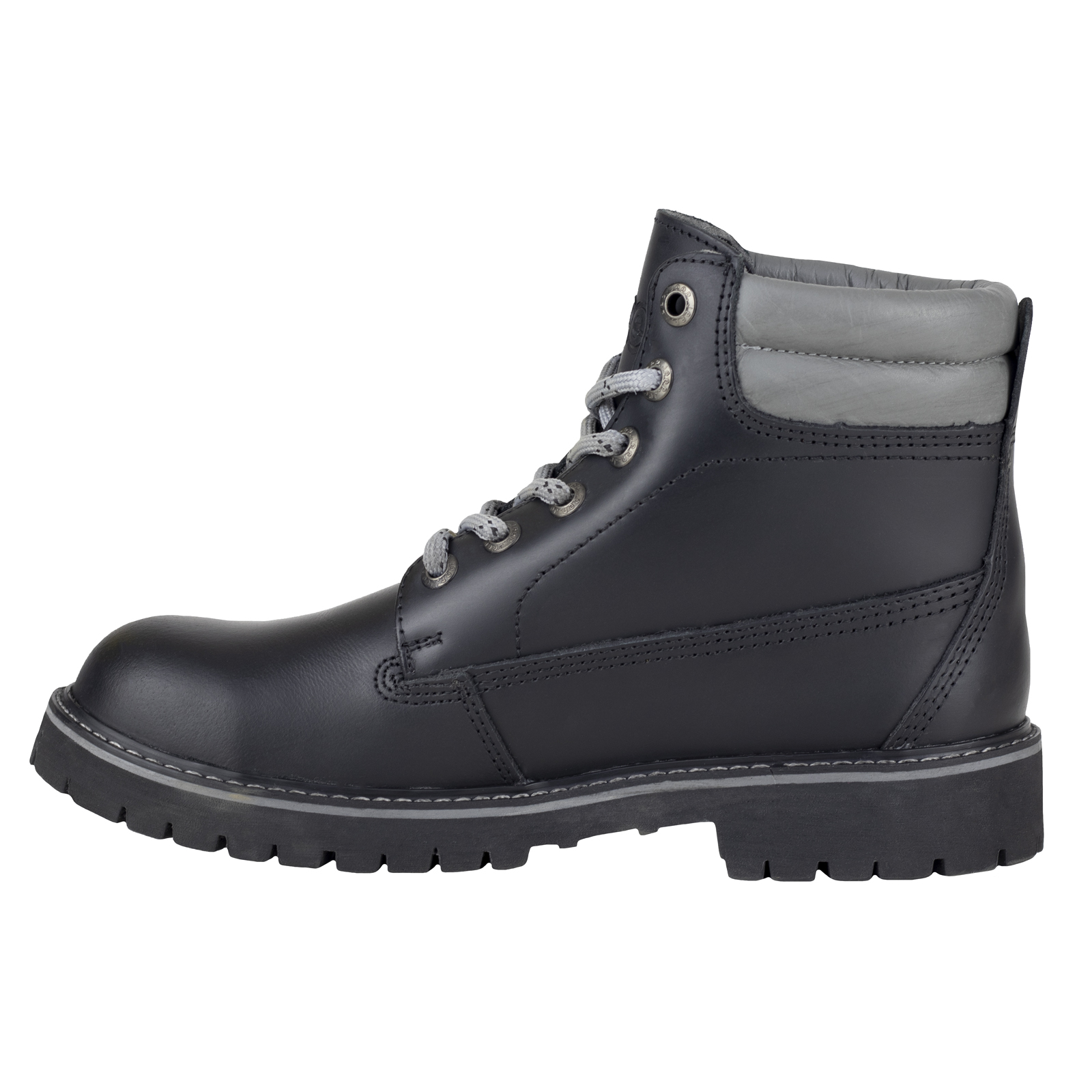 Bota De Casquillo Jeep Para Dama Trabajo 10750 Negro Confort.