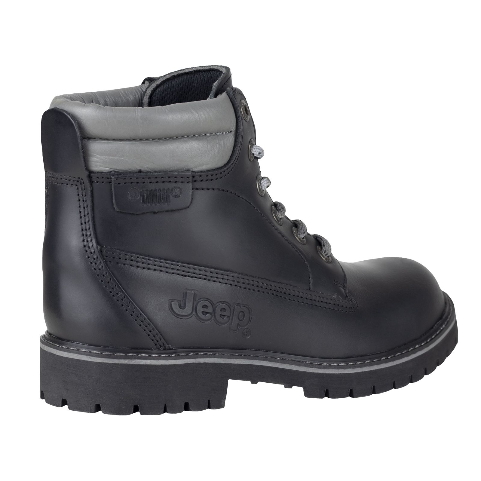Bota De Casquillo Jeep Para Dama Trabajo 10750 Negro Confort.