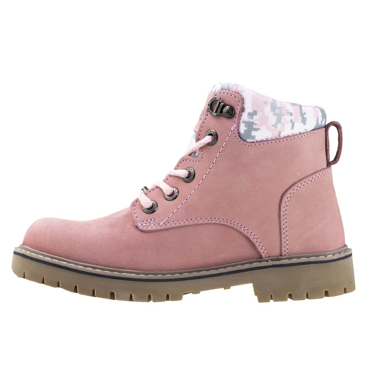 BOTA ROSA URBANAS PARA DAMA JEEP FOOTWEAR 10754 NOBUCK ROSA.