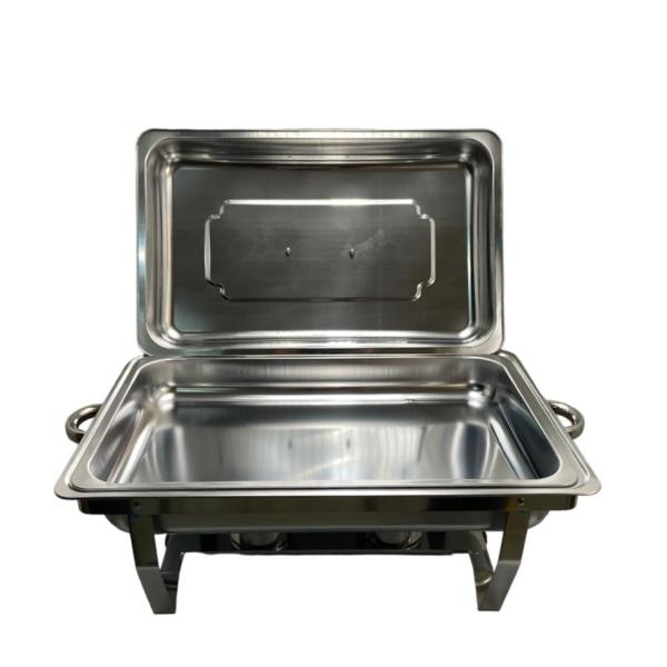 Chafer buffet banquete rectangular Acero Inoxidable Entero.
