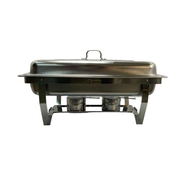 Chafer buffet banquete rectangular Acero Inoxidable Entero.