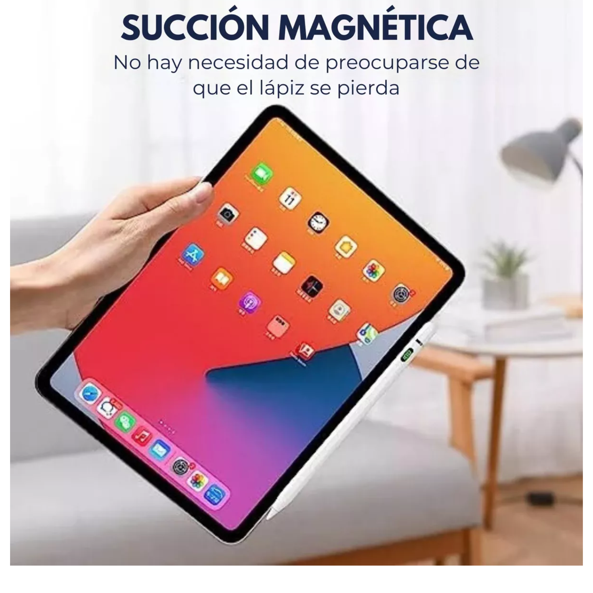 Stylus USB-C Magnético con Indicador LED de Batería - Lápiz Perfecto para iPad