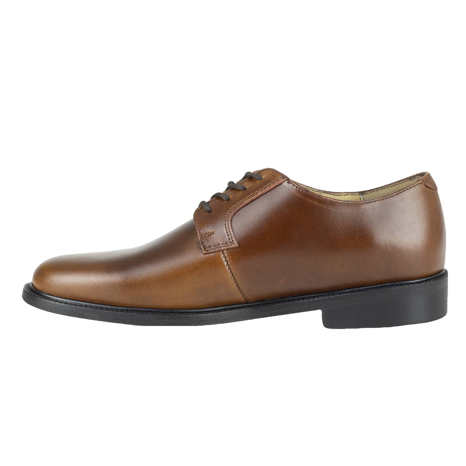 Zapato Derby De Hombre Clasico Bond 51955 Tan Suela De Cuero.