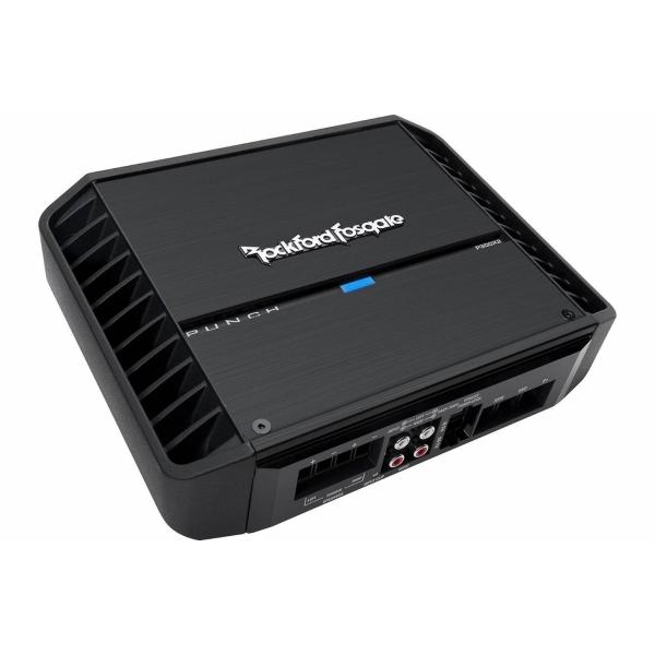 Amplificador Full-Range 2 Canales Rockford Fosgate P300X2 300 Watts Clase AB Punch Series 