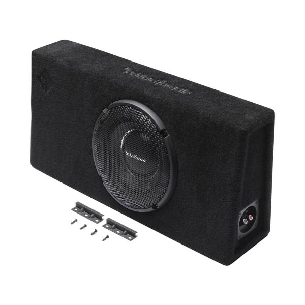 Cajón con Subwoofer Plano Rockford Fosgate T1S-1X10 1000 Watts 10 Pulgadas 1 Ohm 