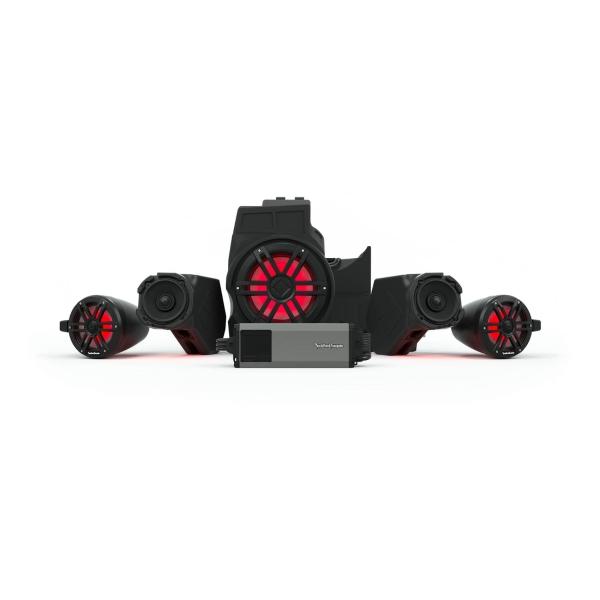 Sistema de Audio RZR Pro XP Stage 4 2019+ Rockford Fosgate RZR19RCPXP-STG4 para Ride Command 