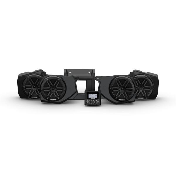Subwoofer Amplificado Plano Rockford Fosgate P300-12T 300 Watts 12 Pulgadas para camión eléctrico 
