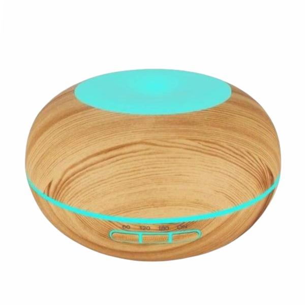 Difusor y Humidificador Ultrasonico Gadgets & Fun para aromaterapia con luz integrada capacidad 300 ml