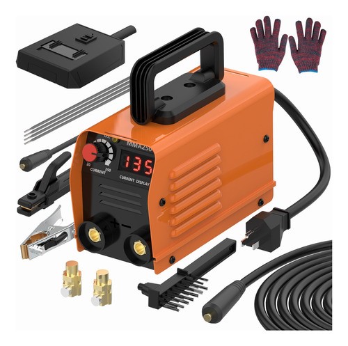 Soldadora Inverter Máquina De Soldar 60hz 110v Inversor naranja