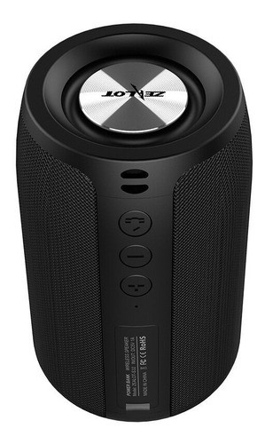 Bocina Zealot S32 portátil con bluetooth y wifi negra