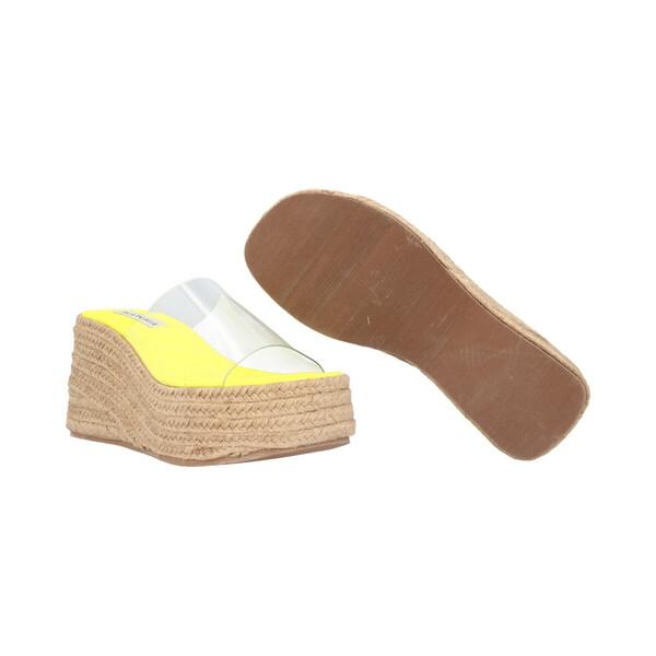 Sandalia de Plataforma Trendy con Yute Piel Crazy Tabaco Para Mujer Con Ajuste