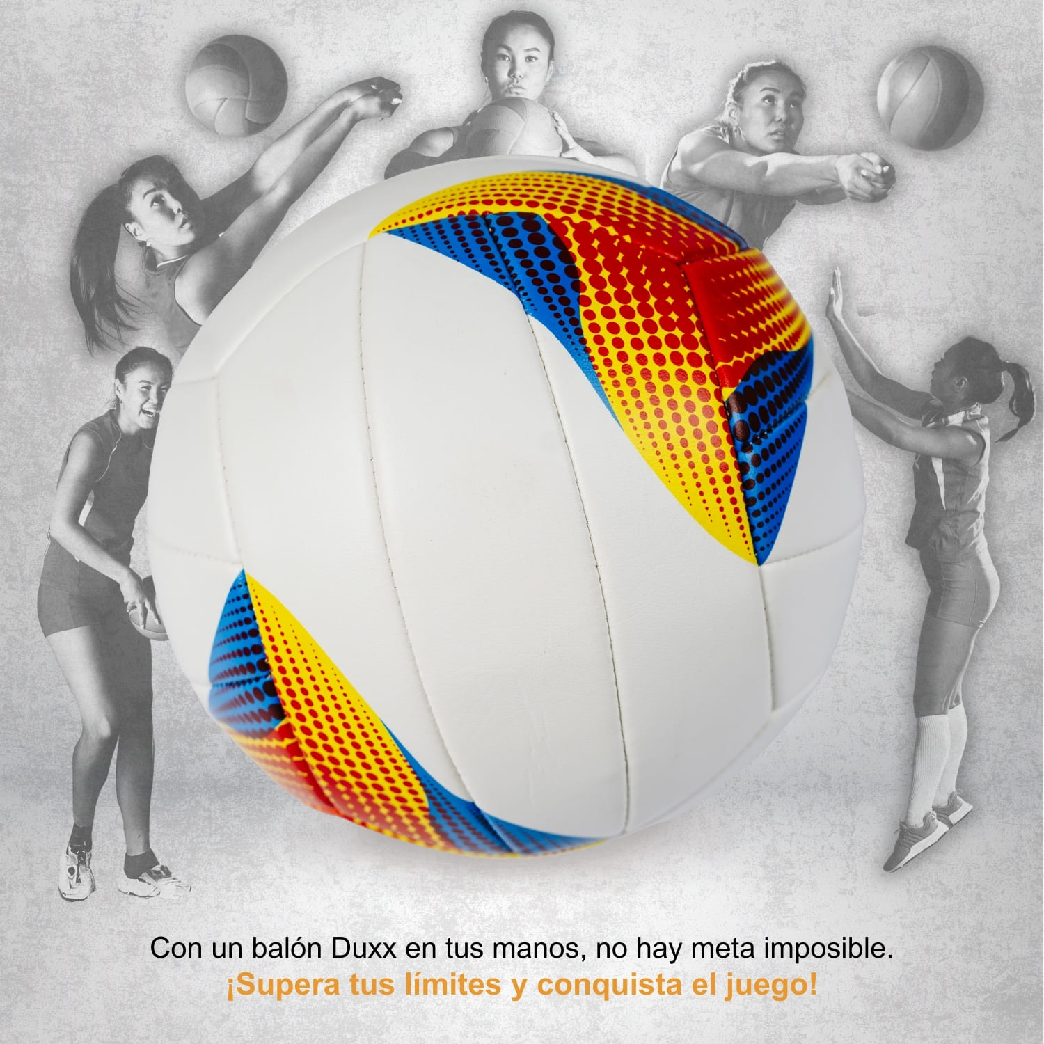 Balón Vóley Ball DUXX PVC # 5 REHILETE