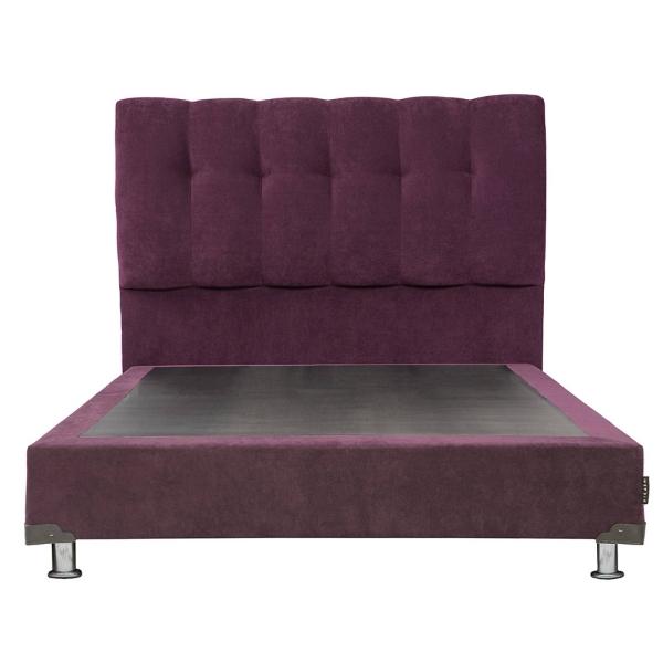 Cabecera Queen Size Dicasa Nube con Box Velvet Morado