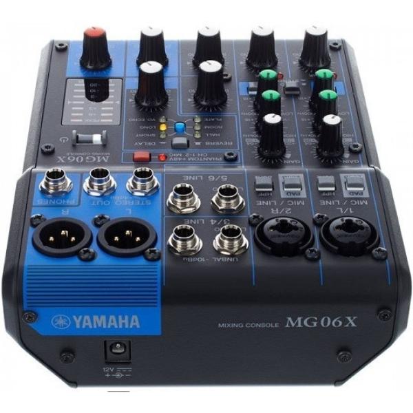 Yamaha MG06X Mezcladora 6 Canales con Efectos