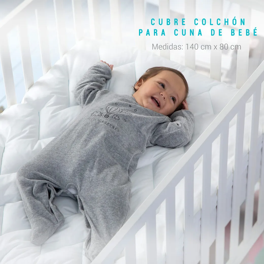 Cubre Colchón Impermeable Sognare Bambino para Bebés.