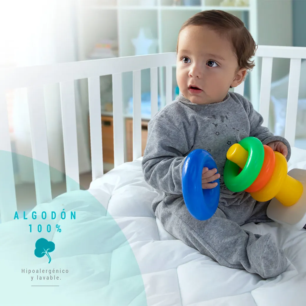 Cubre Colchón Impermeable Sognare Bambino para Bebés.