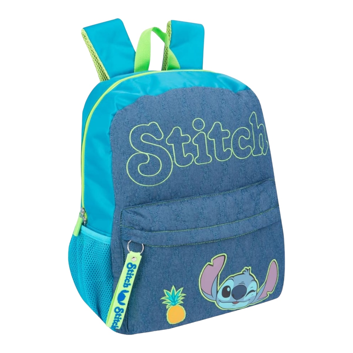 Mochila Escolar Stitch 30x41x15 Cm.